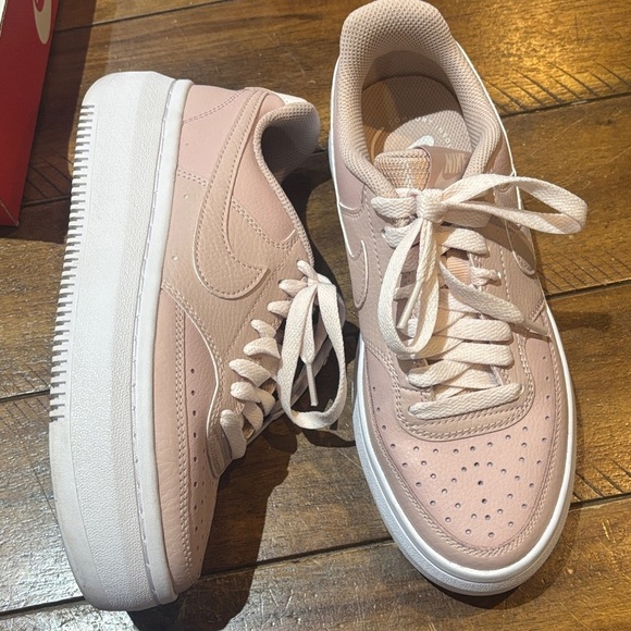 Nike Women's Light Pink Sneakers - Picture 1 of 5